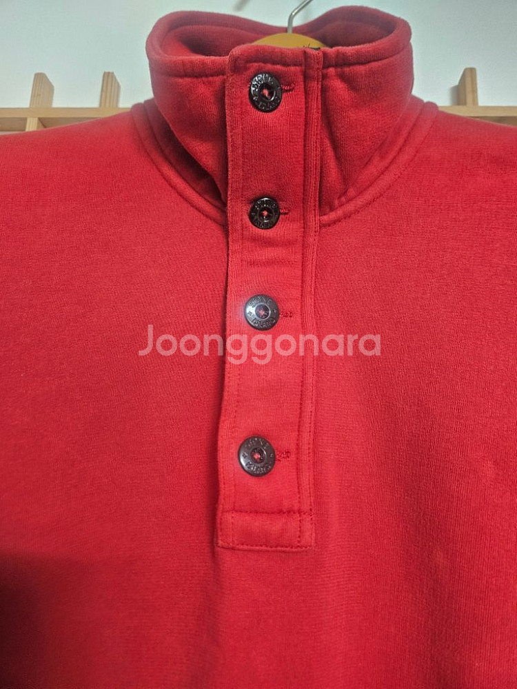 S급/정품 스톤아일랜드 하프집업 맨투맨 L--2