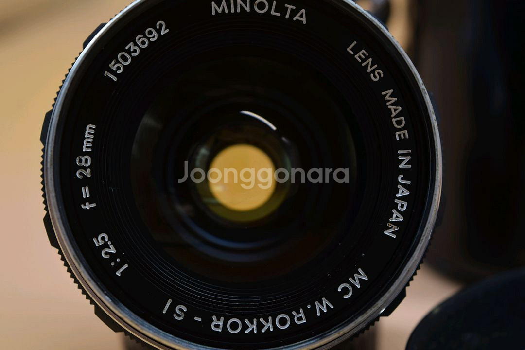 [수동렌즈] MINOLTA MC SI 28MM F2.5 FOR MD/MC--2