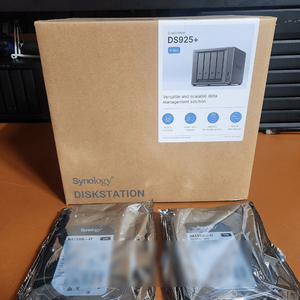 시놀로지DS925+정품 시놀로지 HDD 8TB[미개봉]