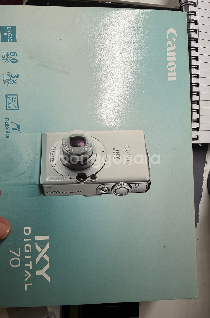 캐논 Ixus DIGITAL 60 디지털카메라(정품) 풀옵션 판매합니다--1