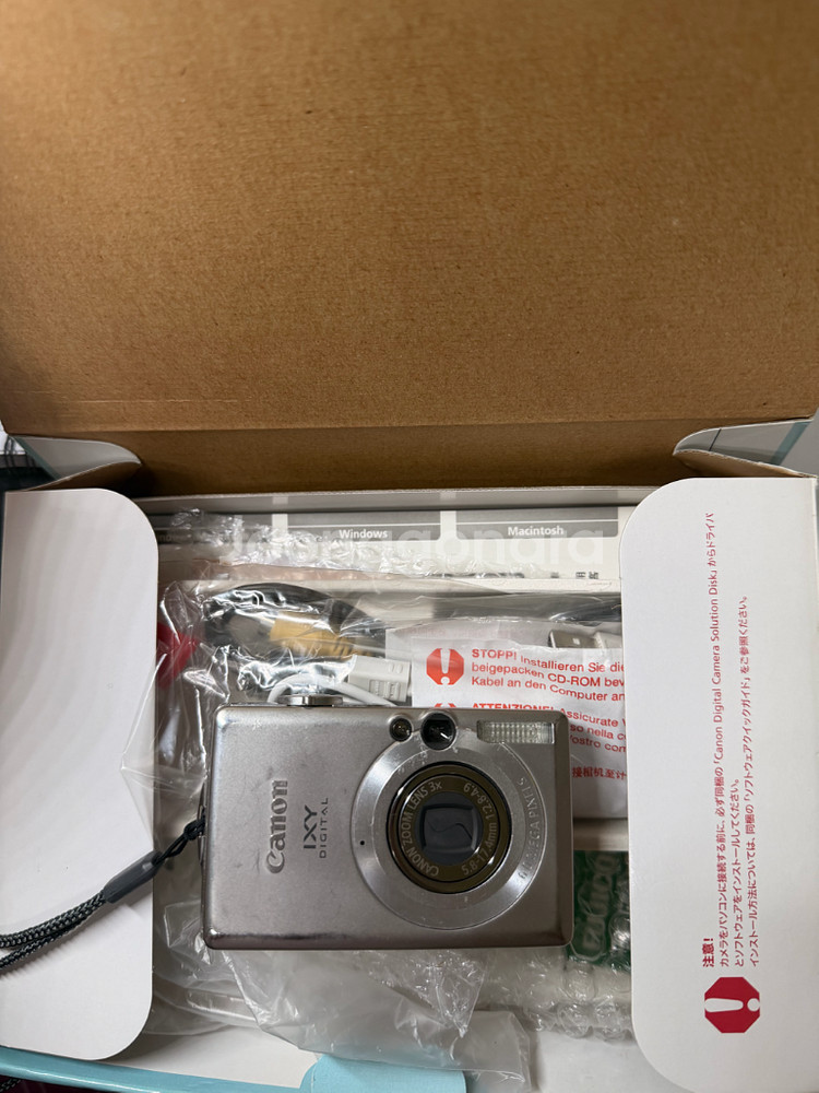 캐논 Ixus DIGITAL 60 디지털카메라(정품) 풀옵션 판매합니다--0