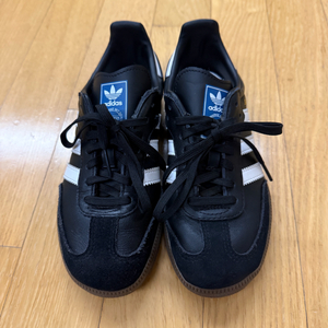 여아 아디다스 삼바 블랙 운동화