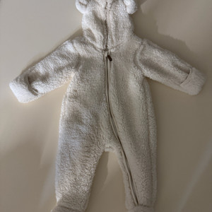 H&m 곰돌이 아기 우주복 80