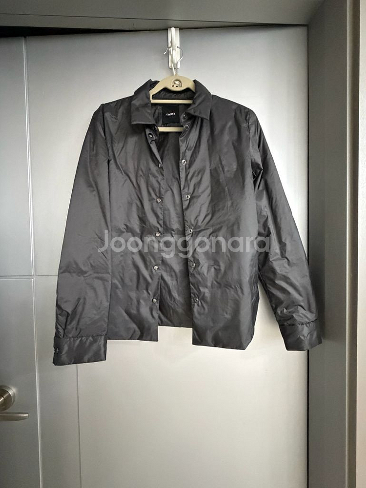 띠어리 경량 셔츠패딩--0