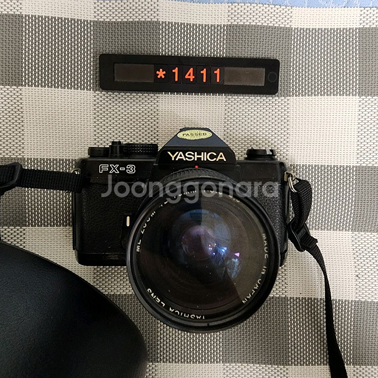 야시카 FX-3 필름카메라 케이스포함--0
