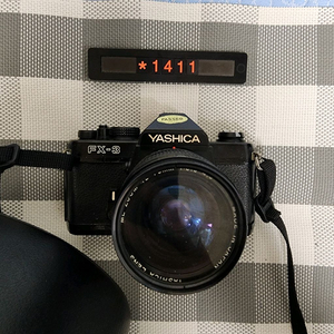 야시카 FX-3 필름카메라 케이스포함