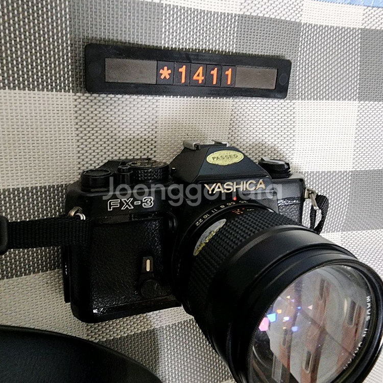 야시카 FX-3 필름카메라 케이스포함--1