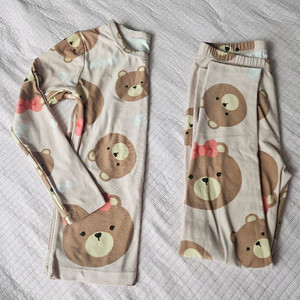 유니프랜드 겨울 내복 피치웜 130