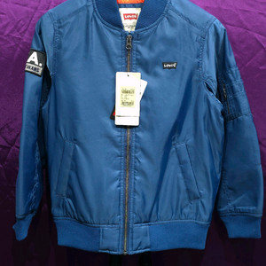 +무료배송+리바이스 키즈 퀄팅 항공점퍼(미사용) 135