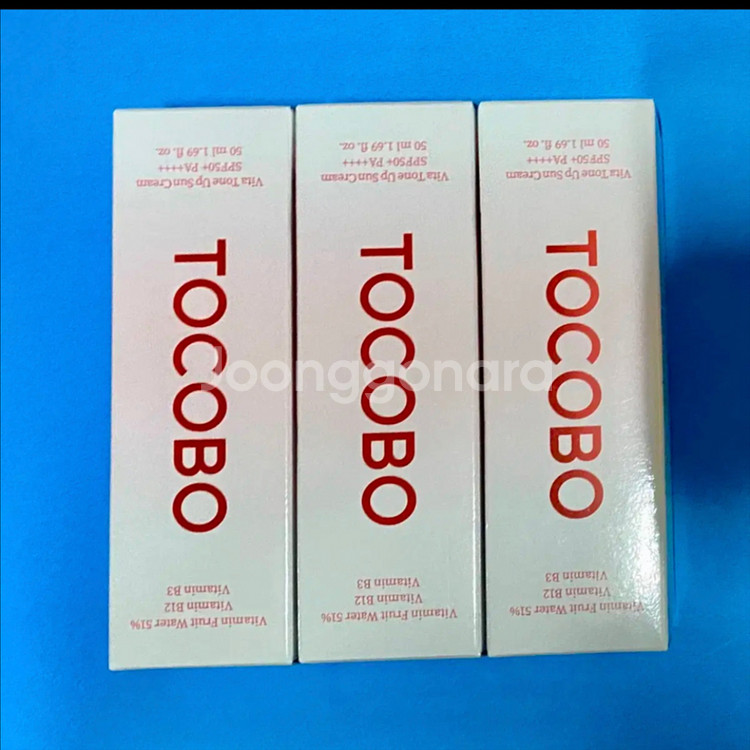 [새제품]토코보 비타/모공요철보정/수분생기/톤업선크림SPF50+--5