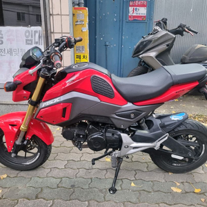 혼다 메뉴얼 입문바이크 MSX125 사실분