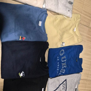 게스,폴햄 티셔츠 160 8벌일괄