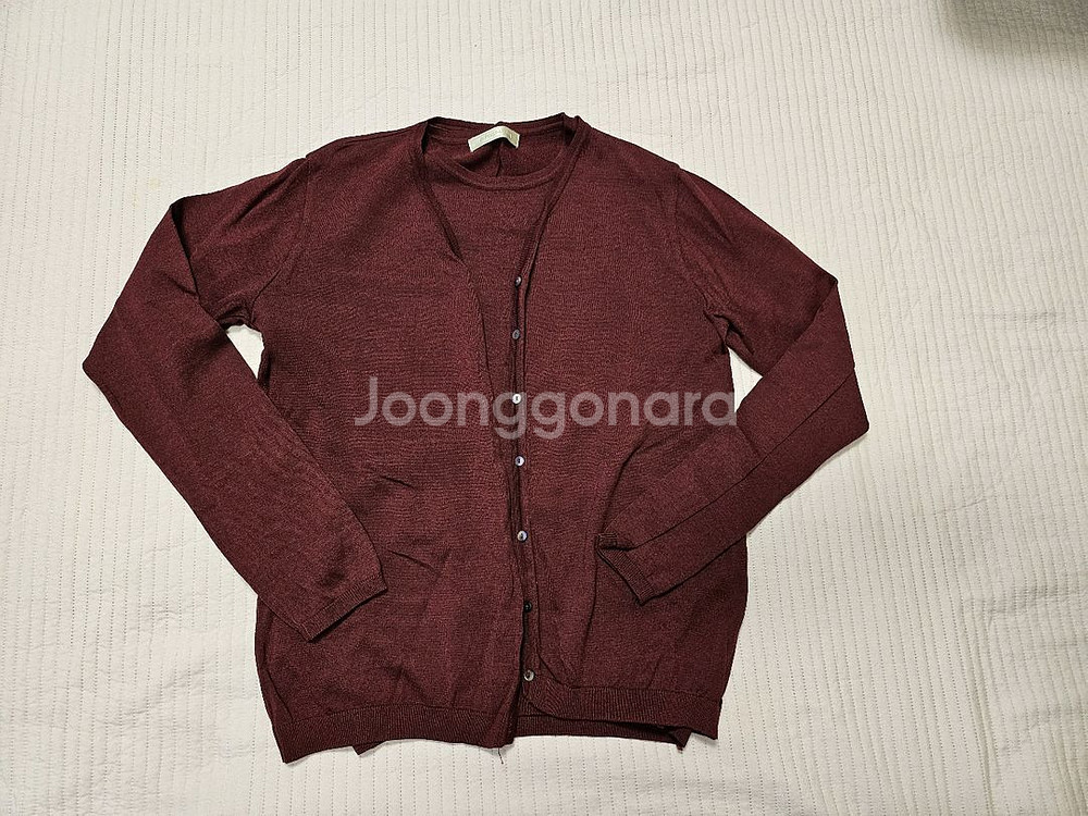 여성 니트 가디건 세트--2