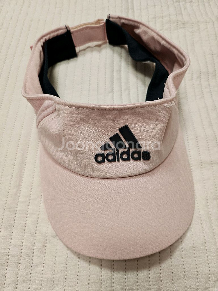 아디다스 핑크 키즈 썬캡--0