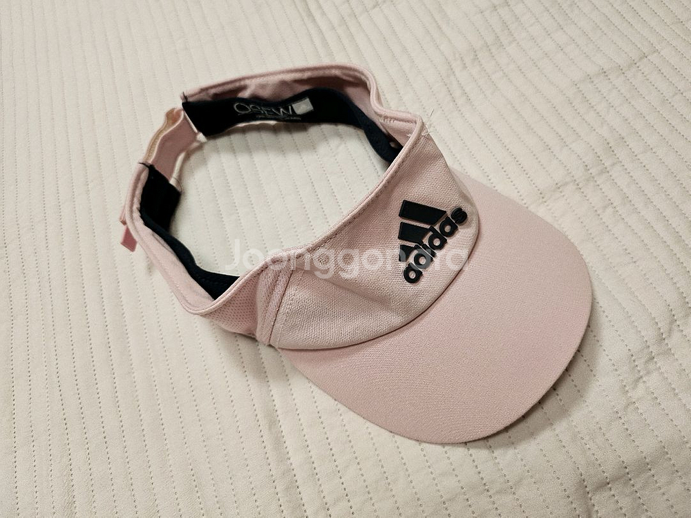 아디다스 핑크 키즈 썬캡--1