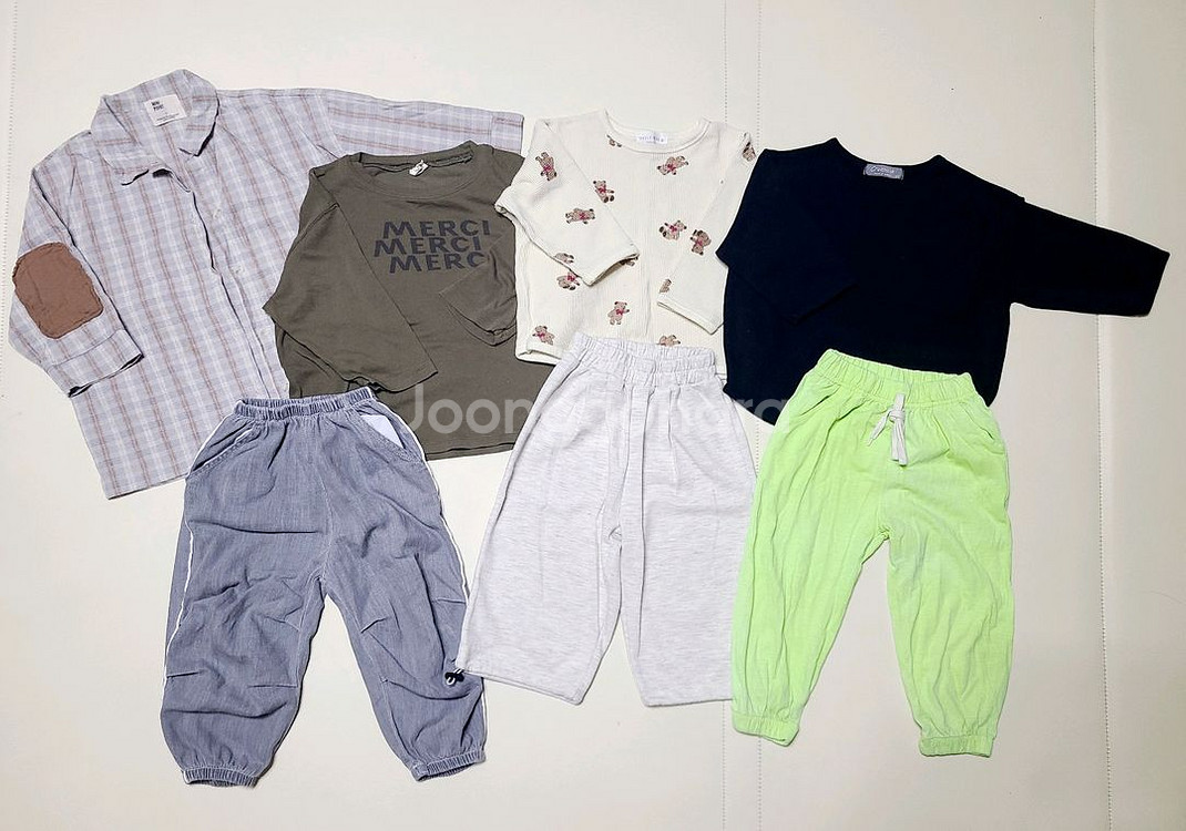 S 미니포인트,미니봉봉,데일리베베,비비드아이/ 유아 셔츠,티,바지--0