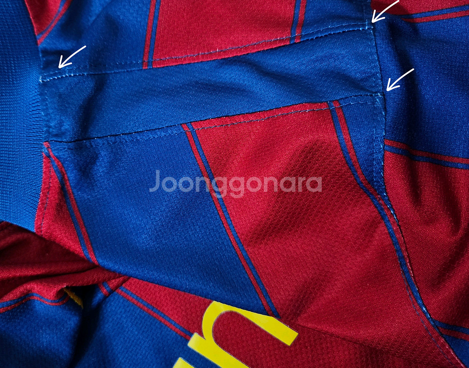 [해외L] 09-10 바르셀로나 홈 유니폼--9