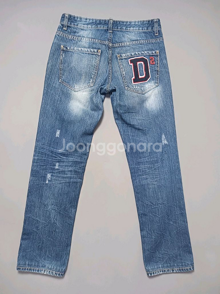 [32] 디스퀘어드2 야구진2 스트레이트진 청바지--0