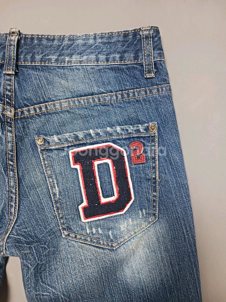 [32] 디스퀘어드2 야구진2 스트레이트진 청바지--8