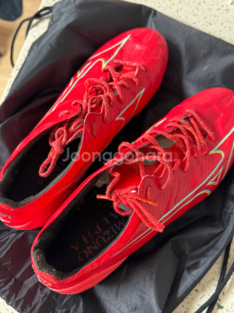 미즈노 알파 엘리트 축구화 MD 275mm--0