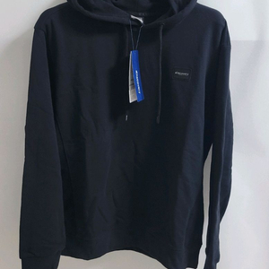 새상품)디스커버리 공용 사각로고 면후드티 105