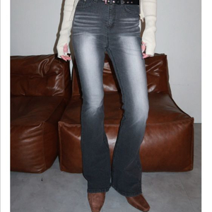 스톤 부츠컷 데님 (S)