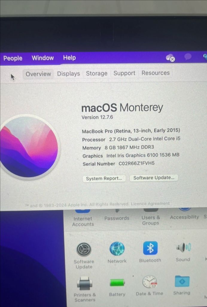 맥북프로 13인치 2015년형 256기가 이미지