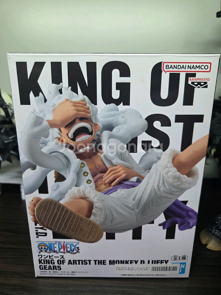 원피스 킹오아 니카 루피 기어5 킹오브아티스트 피규어--0