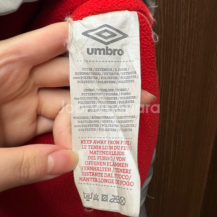 엄브로 잉글랜드 국대 벤치파카 패딩 점퍼 L--4