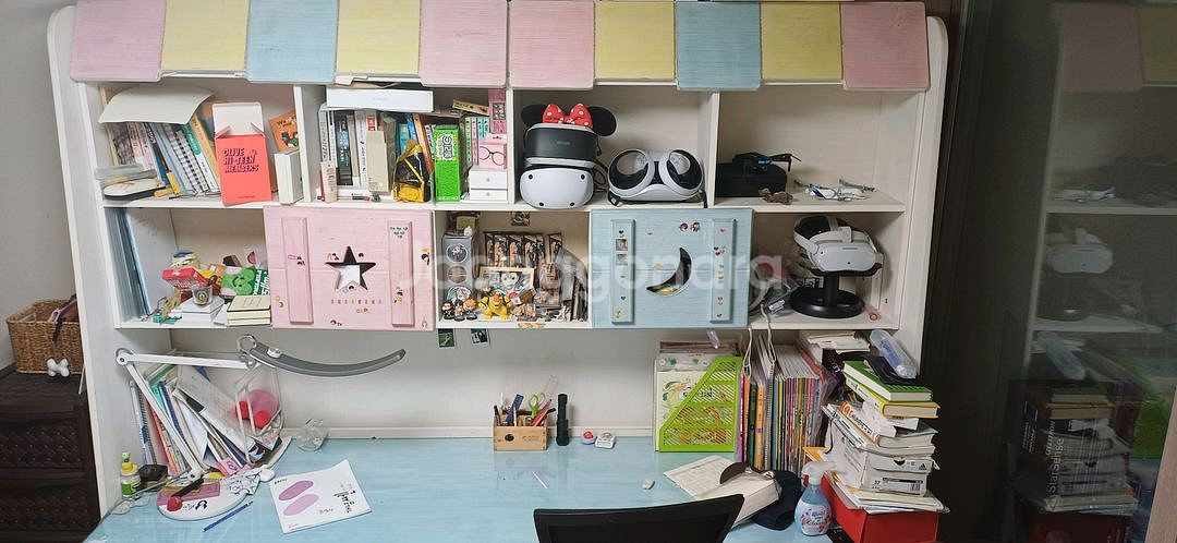 아이 침대 옷장 책상세트--0