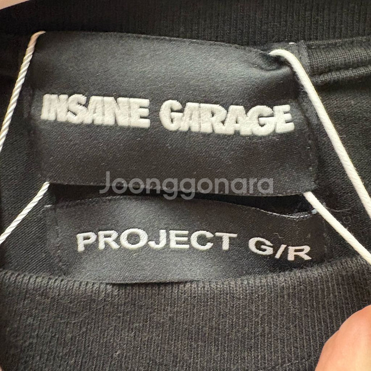 (새상품) 프로젝트GR 인세인 개러지 롱슬리브 1--2