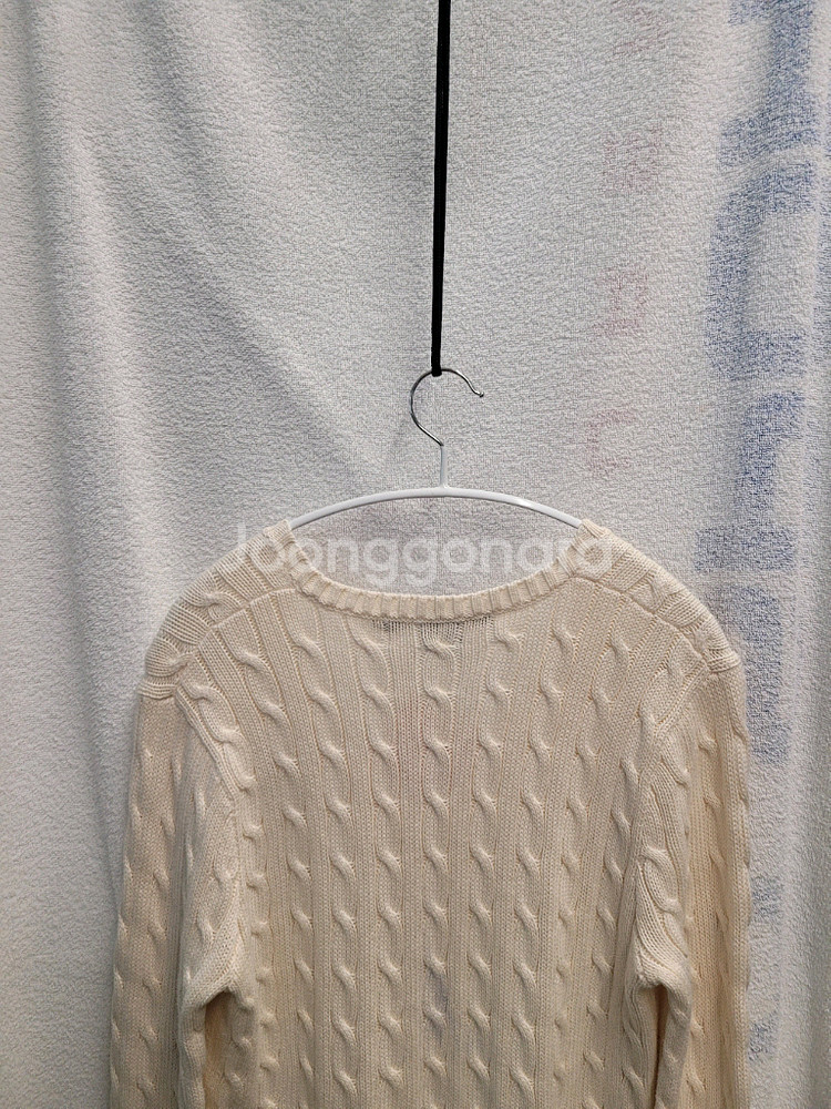 폴로 랄프로렌 케이블 니트 스웨터 여성 L--3