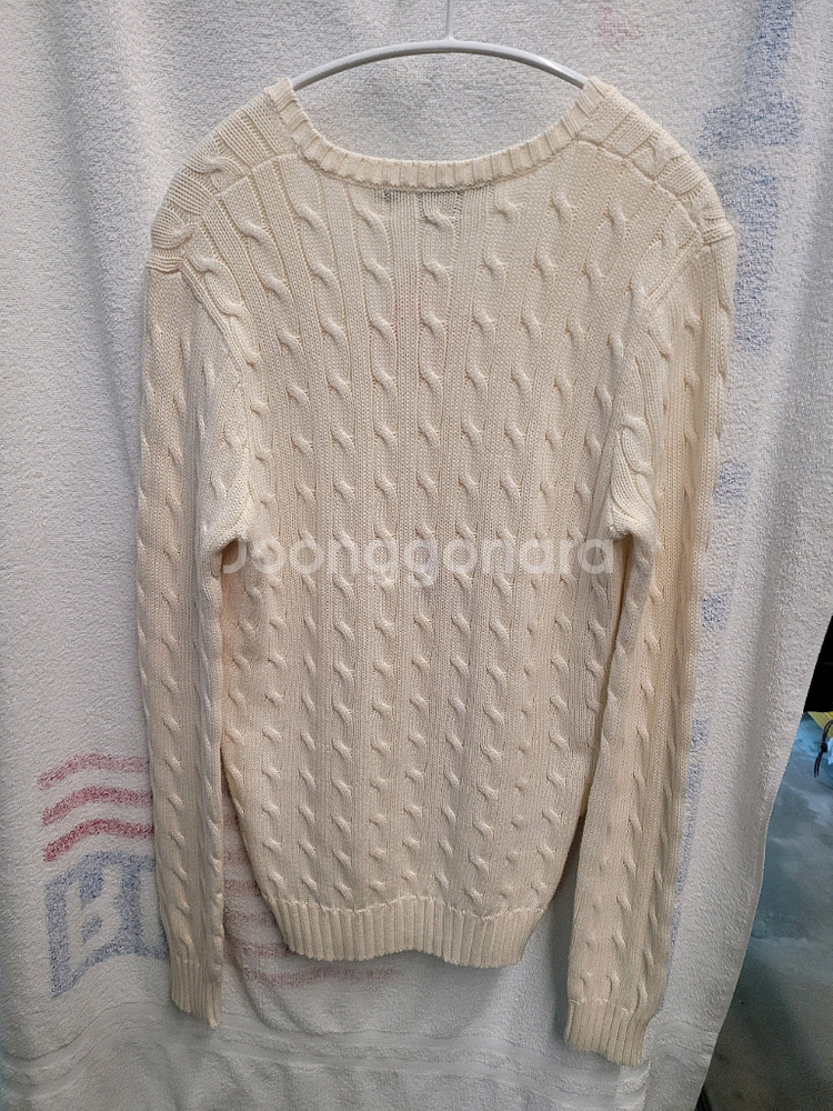 폴로 랄프로렌 케이블 니트 스웨터 여성 L--2