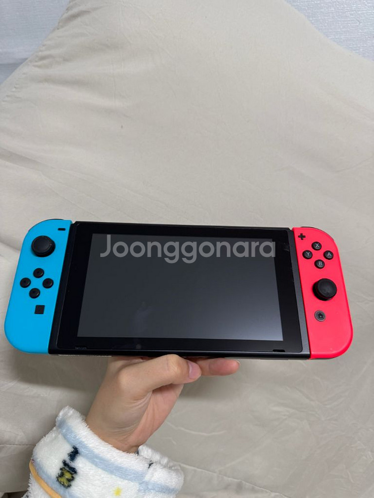 닌텐도 스위치 OLED 본체 + 게임 3종 세트--0