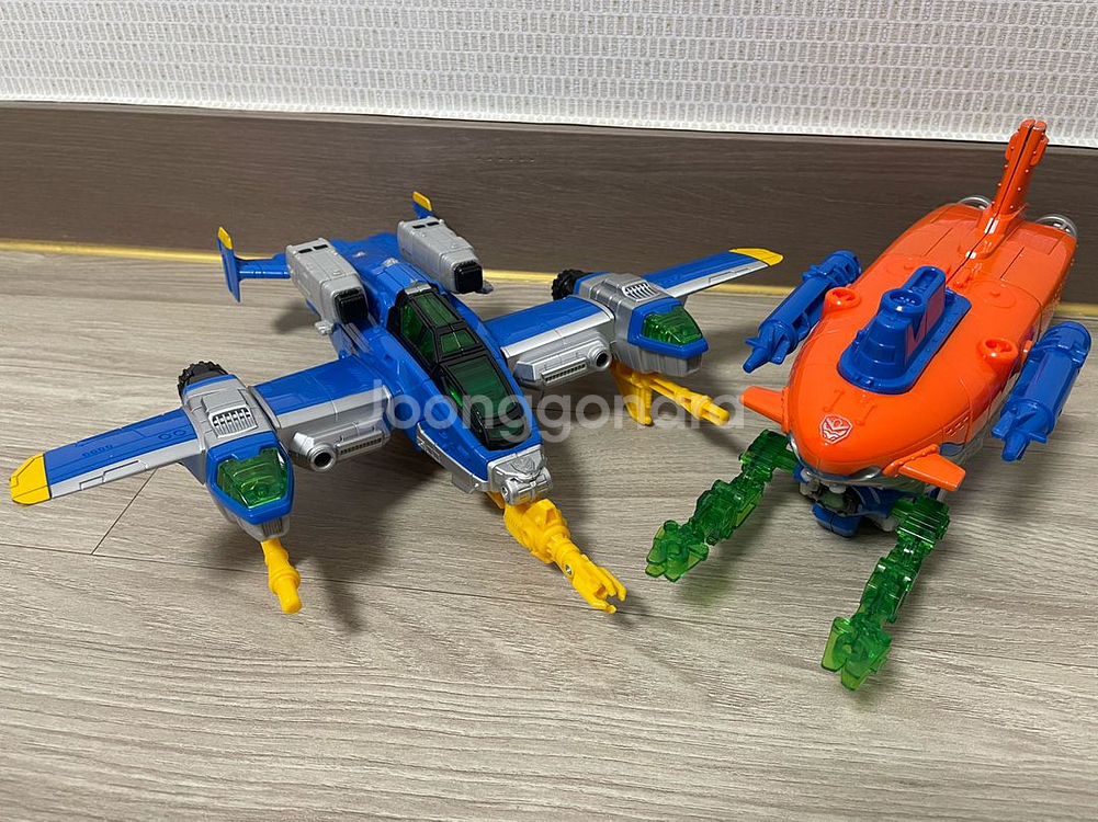 우체국택포) 카봇 스카이거너,소나다이버 2종 일괄판매--0