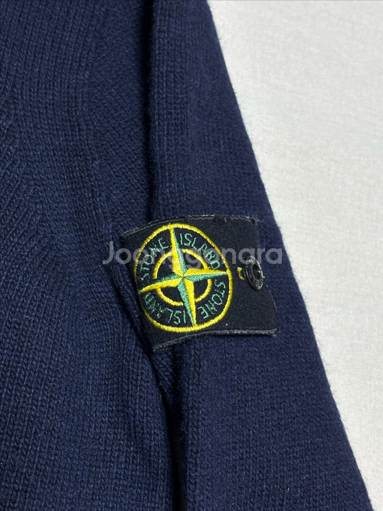 [23ss] 스톤아일랜드 울 니트 네이비 [XL]--2