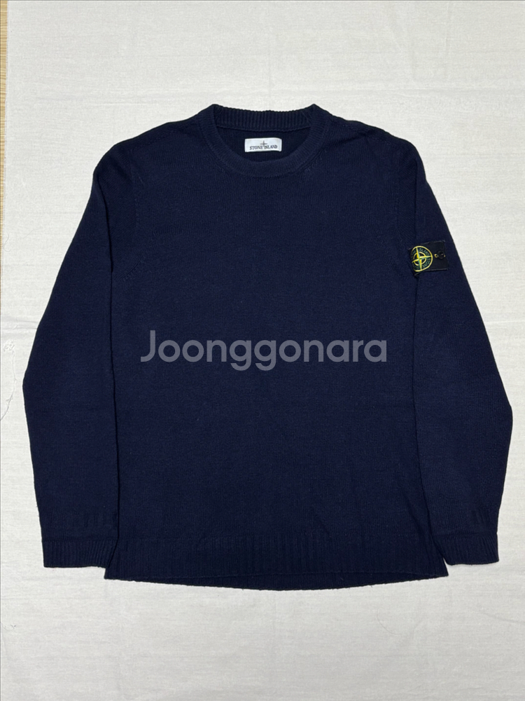 [23ss] 스톤아일랜드 울 니트 네이비 [XL]--0
