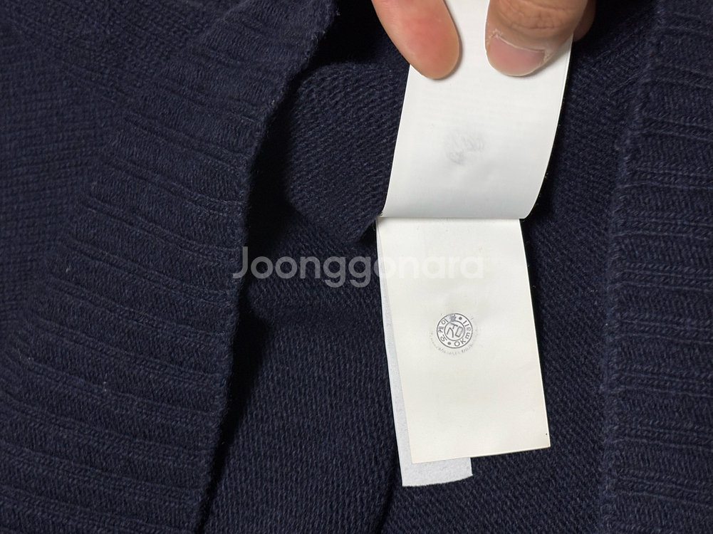 [23ss] 스톤아일랜드 울 니트 네이비 [XL]--6