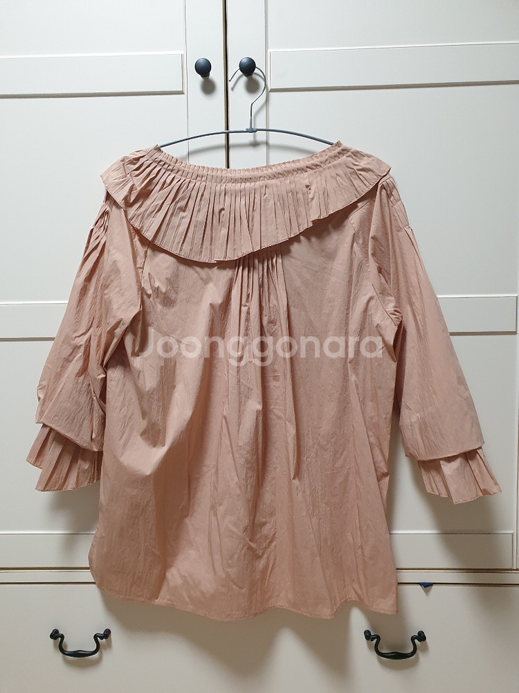 타임 핀턱 카라 탑--2