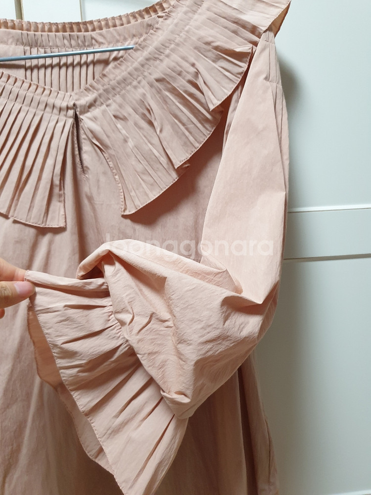 타임 핀턱 카라 탑--3