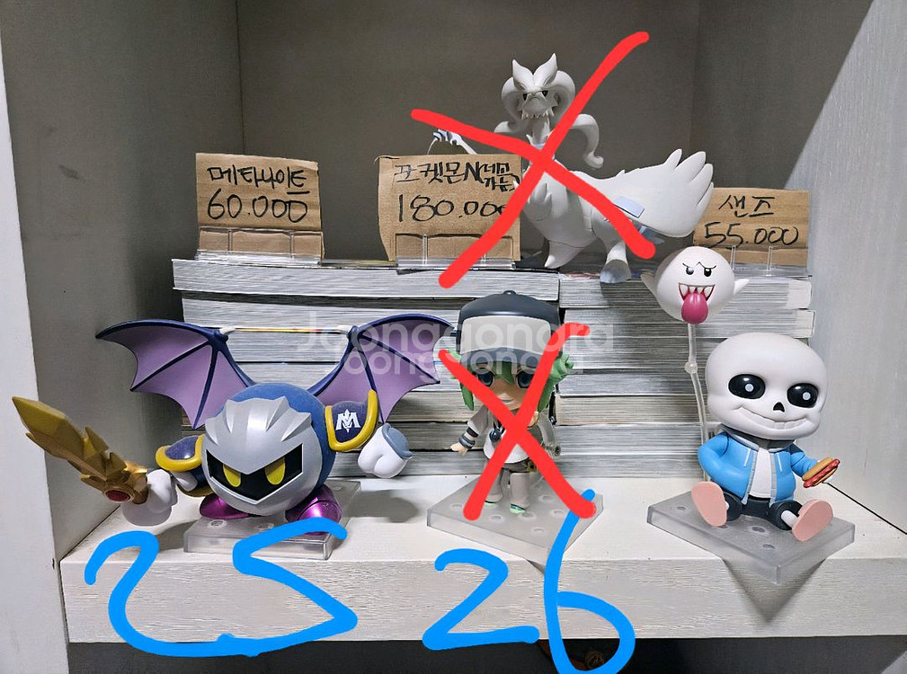 애니메이션 캐릭터 넨도로이드 피규어--8