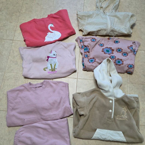 캉골 원피스 탑텐 티셔츠 외 110 사이즈