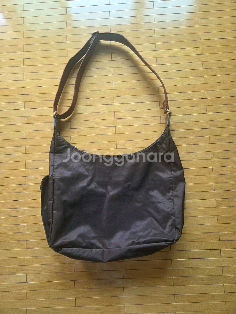 롱샴 호보백 브라운 택포--1