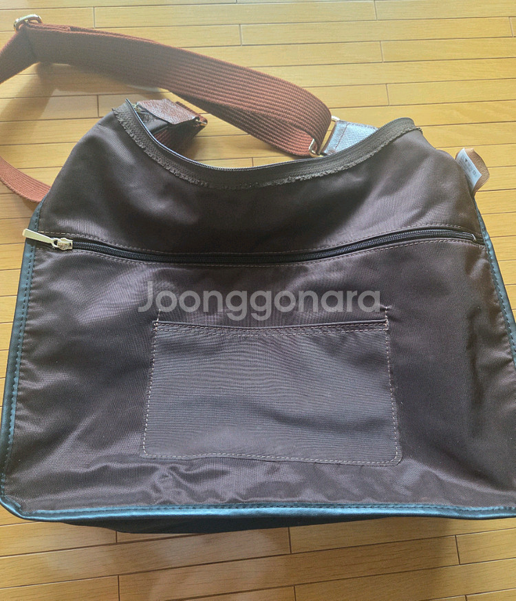 롱샴 호보백 브라운 택포--7