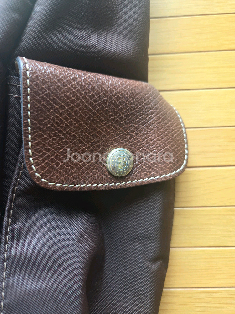 롱샴 호보백 브라운 택포--6