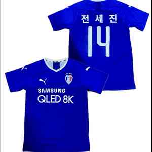 K리그 19시즌 수원삼성 전세진 유니폼 팝니다.