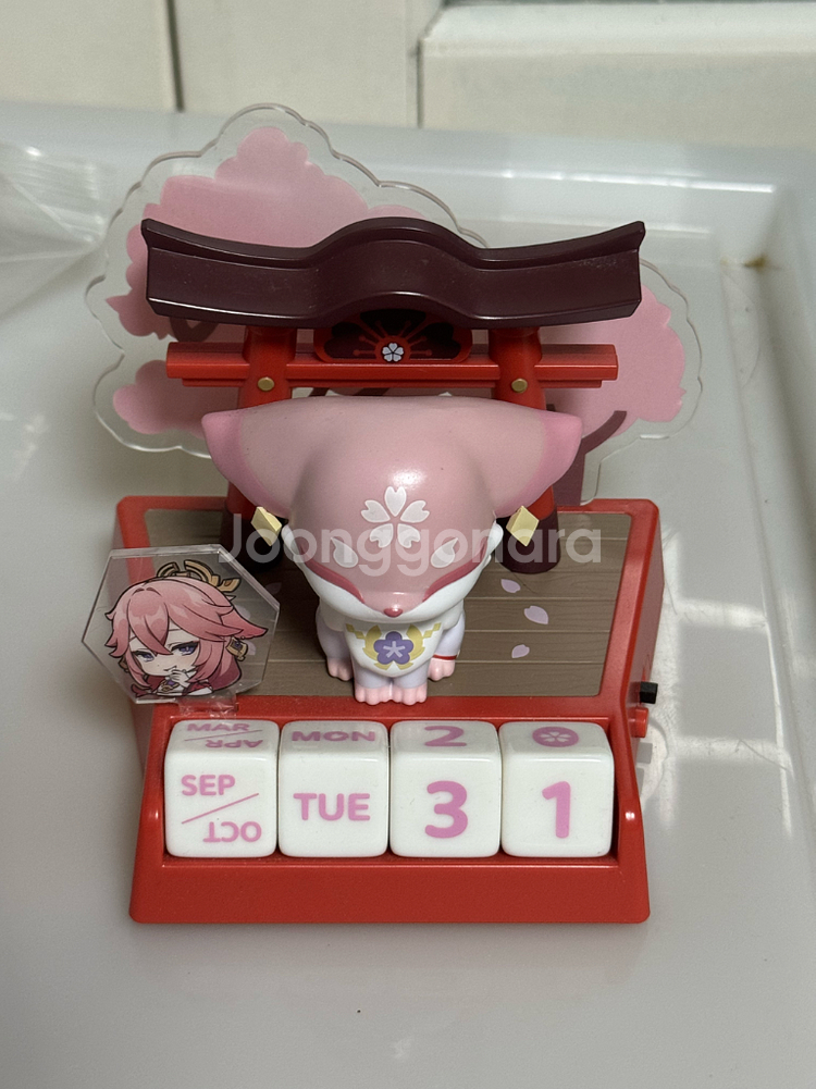 원신 야에미코 공식 정품 티바트동물원시리즈 피규어 판매--0