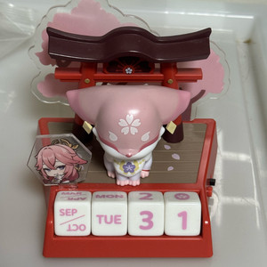 원신 야에미코 공식 정품 티바트동물원시리즈 피규어 판매