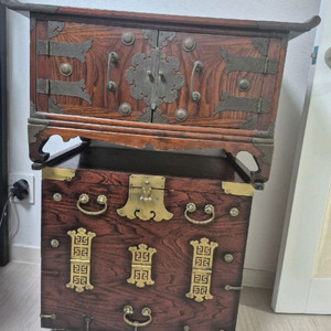 한식 전통 가구 서랍장 반닫이 선비책상 고가구