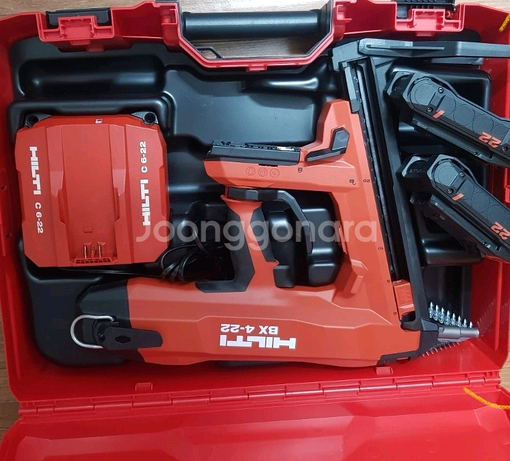 힐티 BX 4-22 무선 콘크리트 타정기 못총--0